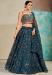 Picture of Organza Dark Slate Grey Readymade Lehenga Choli