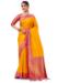 Picture of Marvelous Silk Orange Saree