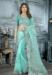 Picture of Magnificent Net Cadet Blue Saree