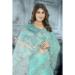 Picture of Magnificent Net Cadet Blue Saree