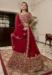 Picture of Sightly Georgette & Net Rosy Brown Lehenga Choli