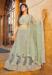 Picture of Bewitching Chiffon Dark Sea Green Lehenga Choli