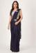 Picture of Graceful Lycra Dark Slate Grey Saree