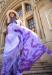 Picture of Lovely Crepe & Satin Lavender Saree