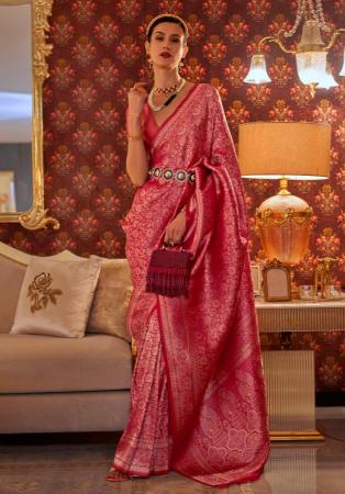 Picture of Lovely Silk Brown Saree