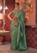 Picture of Excellent Silk Sea Green Saree