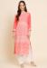 Picture of Elegant Crepe Salmon Kurtis & Tunic