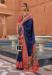 Picture of Stunning Silk Midnight Blue Saree