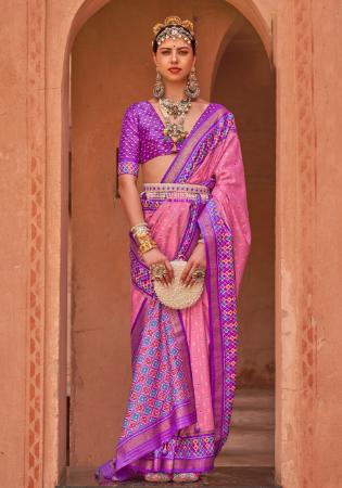 Picture of Sublime Silk Light Coral Saree