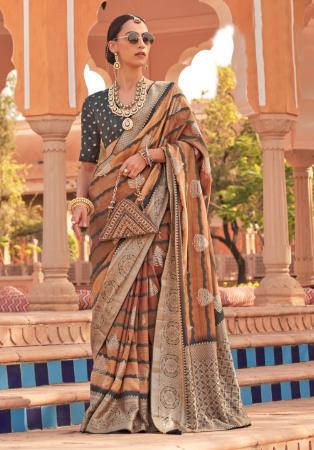 Picture of Good Looking Silk Sienna Saree