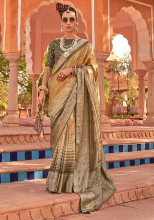 Picture of Gorgeous Silk Peru Saree