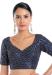 Picture of Taking Silk Navy Blue Designer Blouse