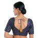 Picture of Taking Silk Navy Blue Designer Blouse