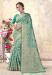 Picture of Sightly Organza Medium Sea Green Saree