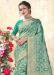 Picture of Sightly Organza Medium Sea Green Saree