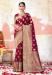 Picture of Alluring Silk Maroon Saree