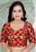 Picture of Resplendent Brasso Maroon Designer Blouse