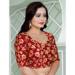 Picture of Resplendent Brasso Maroon Designer Blouse