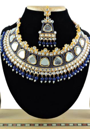 Picture of Comely Navy Blue Necklace Set