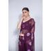 Picture of Fine Georgette Brown Saree