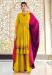 Picture of Appealing Georgette Golden Readymade Salwar Kameez