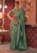 Picture of Pleasing Silk Dark Sea Green Saree