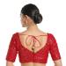 Picture of Graceful Georgette & Silk Crimson Designer Blouse