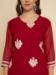 Picture of Ideal Georgette Maroon Kurtis & Tunic