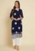 Picture of Grand Georgette Midnight Blue Kurtis & Tunic