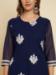 Picture of Grand Georgette Midnight Blue Kurtis & Tunic