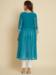 Picture of Bewitching Georgette Dark Cyan Kurtis & Tunic