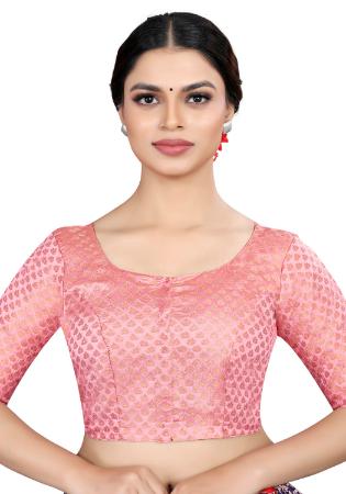 Picture of Nice Silk Pink Designer Blouse