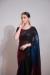 Picture of Well Formed Georgette Black Saree