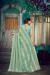 Picture of Beauteous Georgette Dark Sea Green Saree