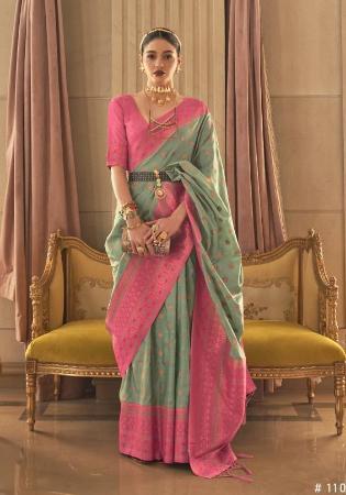 Picture of Comely Silk Dim Gray Saree