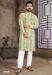 Picture of Stunning Cotton Dark Sea Green Kurtas