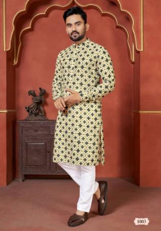 Picture of Delightful Rayon Tan Kurtas