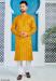 Picture of Well Formed Silk Golden Rod Kurtas