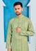 Picture of Lovely Silk Dark Sea Green Kurtas