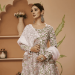 Picture of Alluring Cotton Off White Readymade Gown