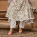 Picture of Alluring Cotton Off White Readymade Gown