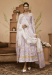 Picture of Pretty Cotton Light Steel Blue Readymade Gown