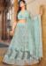 Picture of Sublime Net Light Steel Blue Lehenga Choli