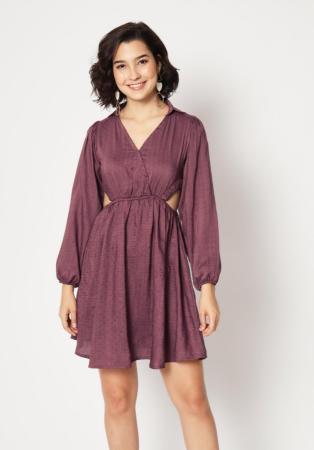 Picture of Nice Lycra Rosy Brown Kurtis & Tunic