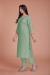 Picture of Fascinating Organza Dark Sea Green Kurtis & Tunic