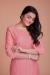 Picture of Elegant Organza Dark Salmon Kurtis & Tunic