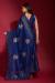 Picture of Nice Georgette & Silk Midnight Blue Saree