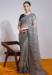 Picture of Lovely Georgette Light Slate Grey Saree