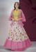 Picture of Sightly Georgette & Satin Silver Lehenga Choli