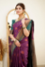 Picture of Gorgeous Silk Medium Purple Saree